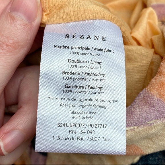 Sezane Malia Patchwork Skirt - Picture 8 of 8